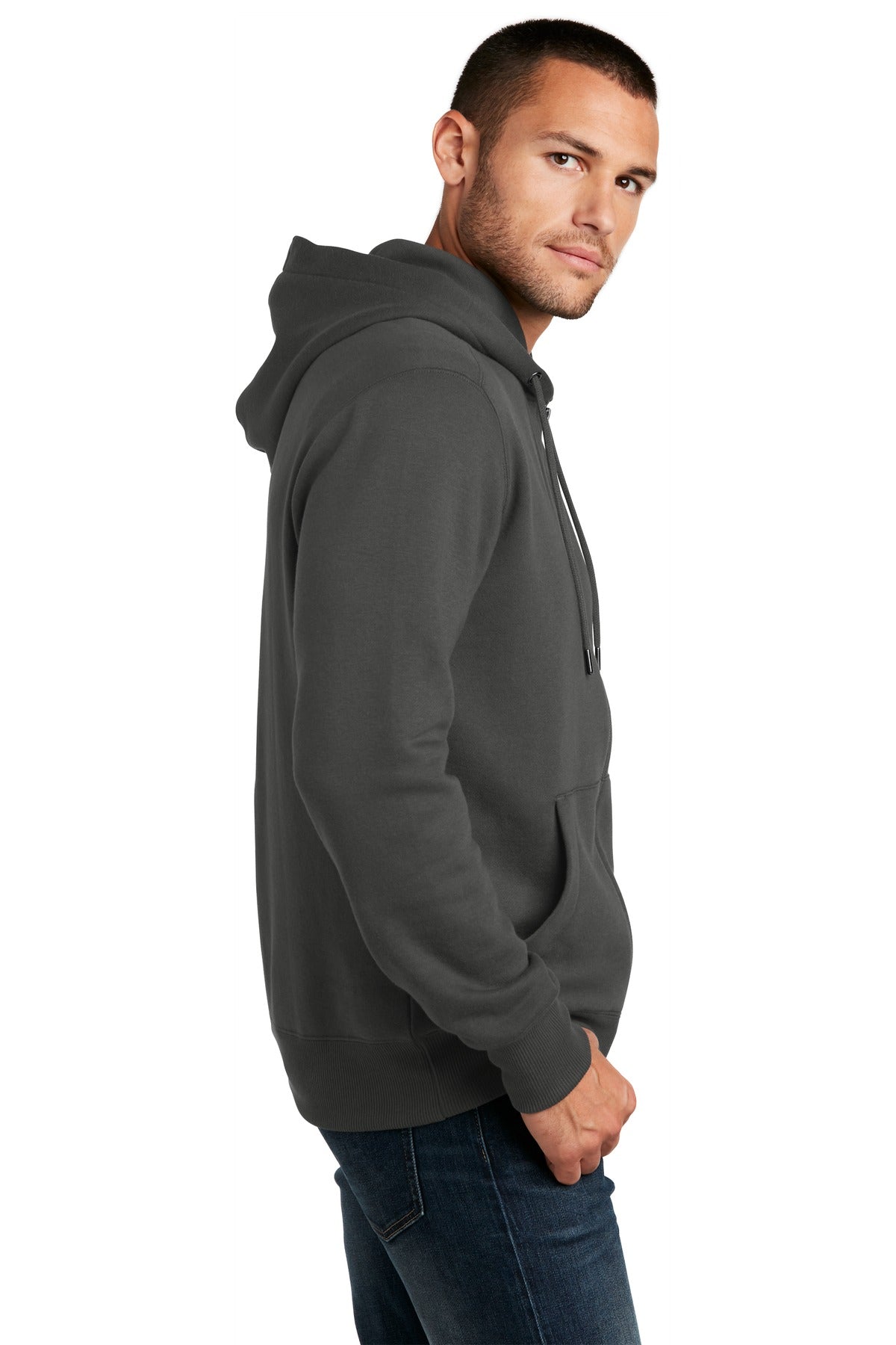 District ® Perfect Weight ® Fleece Full-Zip Hoodie DT1103 - DFW Impression