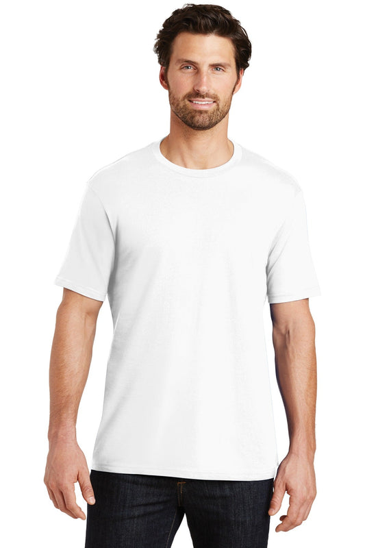 District® Perfect Weight®Tee. DT104 [Bright White] - DFW Impression