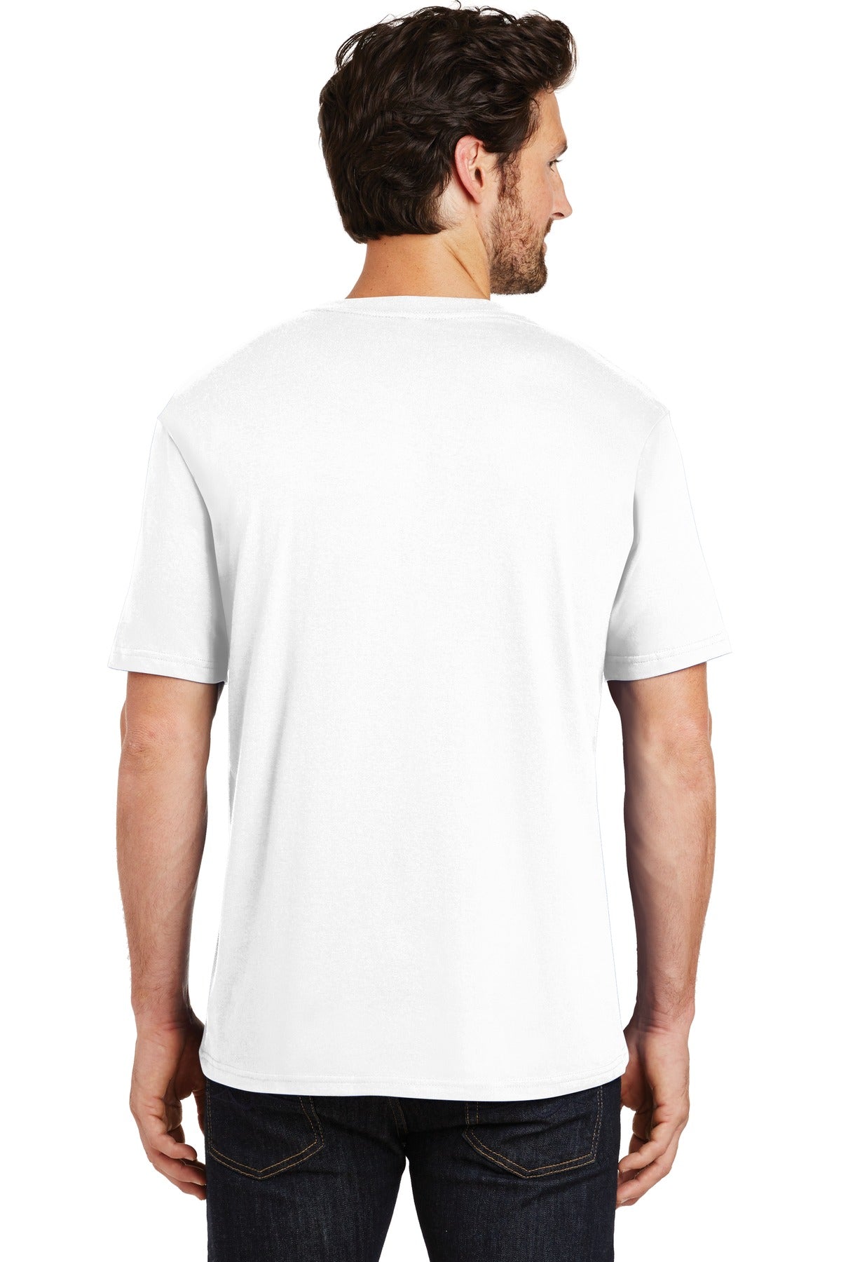 District® Perfect Weight®Tee. DT104 [Bright White] - DFW Impression