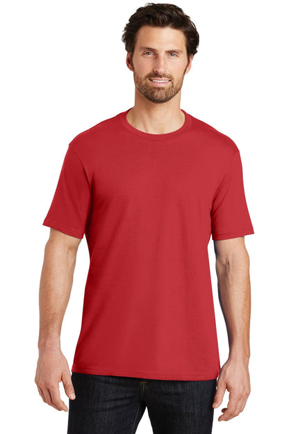 District® Perfect Weight®Tee. DT104 [Classic Red] - DFW Impression