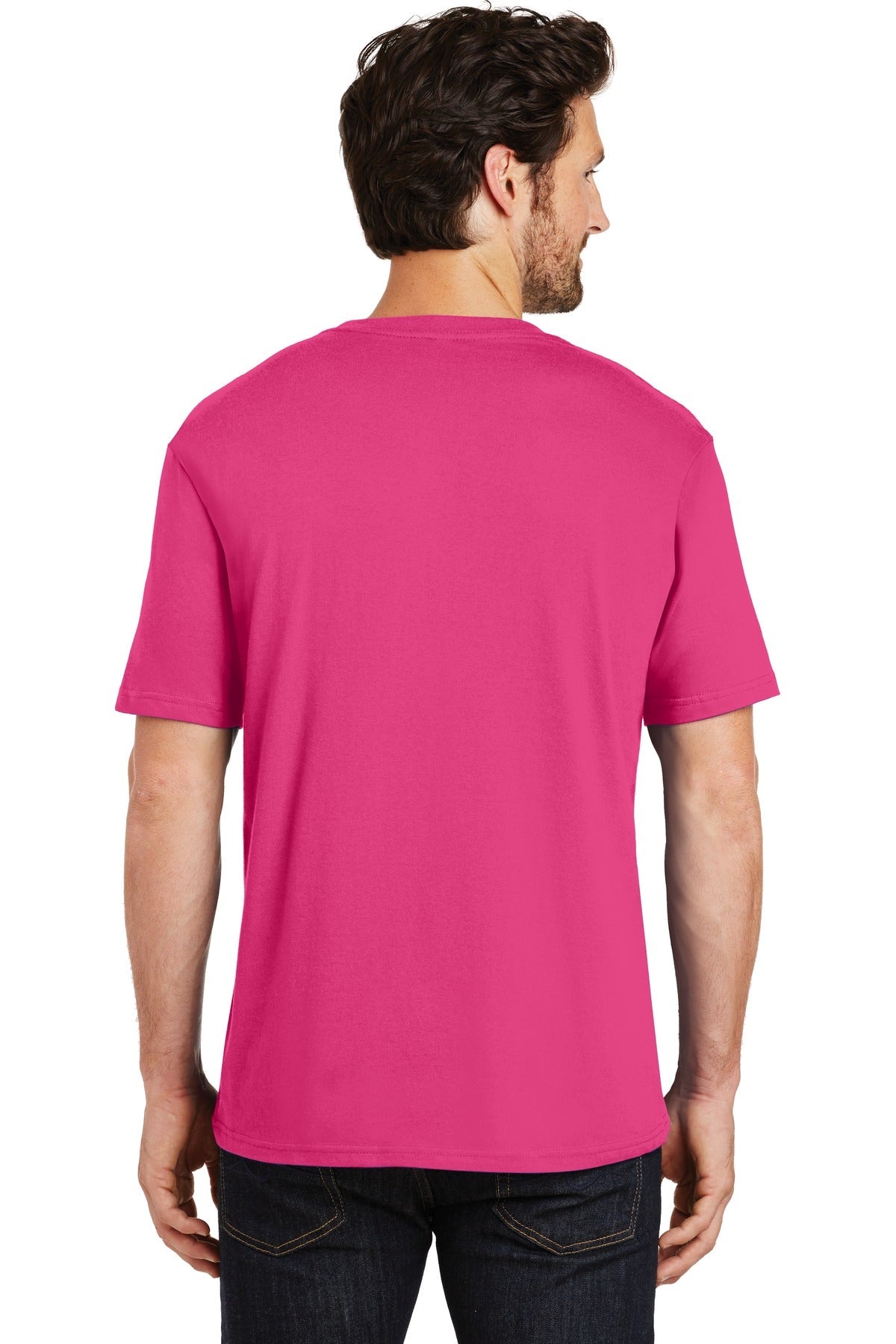 District® Perfect Weight®Tee. DT104 [Dark Fuchsia] - DFW Impression