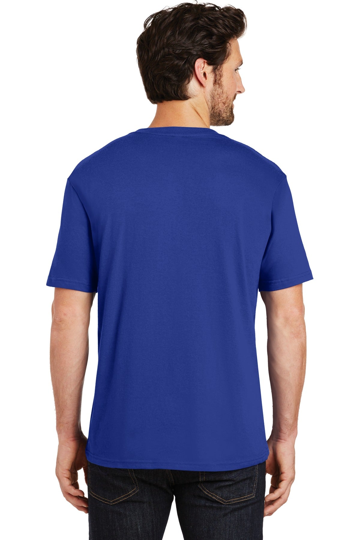 District® Perfect Weight®Tee. DT104 [Deep Royal] - DFW Impression