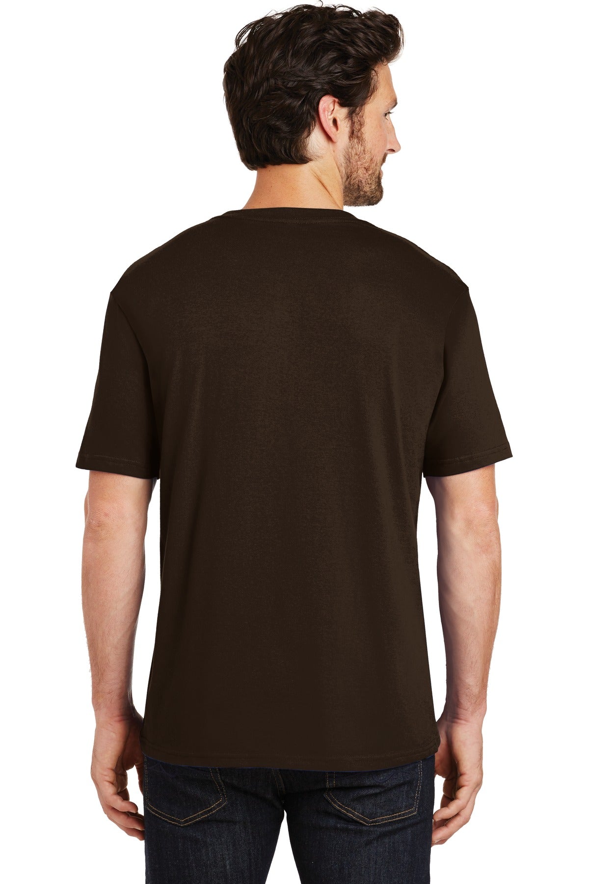 District® Perfect Weight®Tee. DT104 [Espresso] - DFW Impression