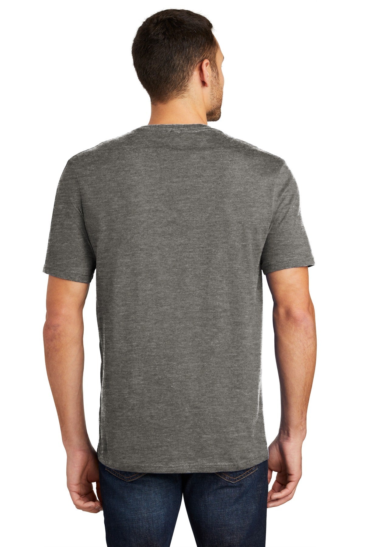 District® Perfect Weight®Tee. DT104 [Heathered Charcoal] - DFW Impression