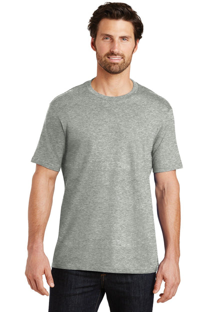 District® Perfect Weight®Tee. DT104 [Heathered Steel] - DFW Impression