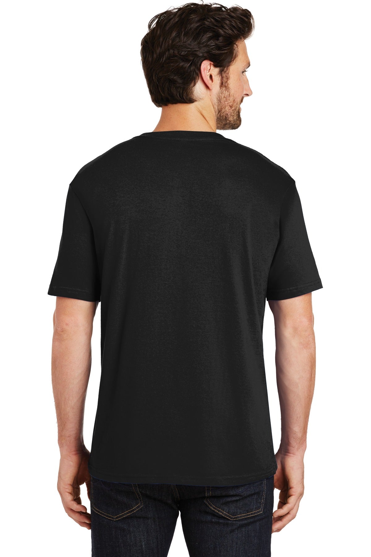 District® Perfect Weight®Tee. DT104 [Jet Black] - DFW Impression