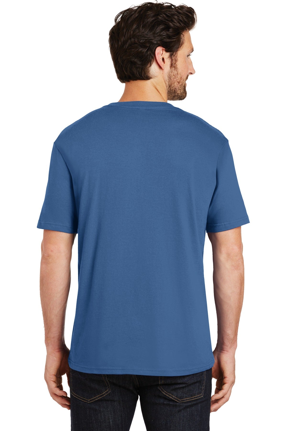 District® Perfect Weight®Tee. DT104 [Maritime Blue] - DFW Impression