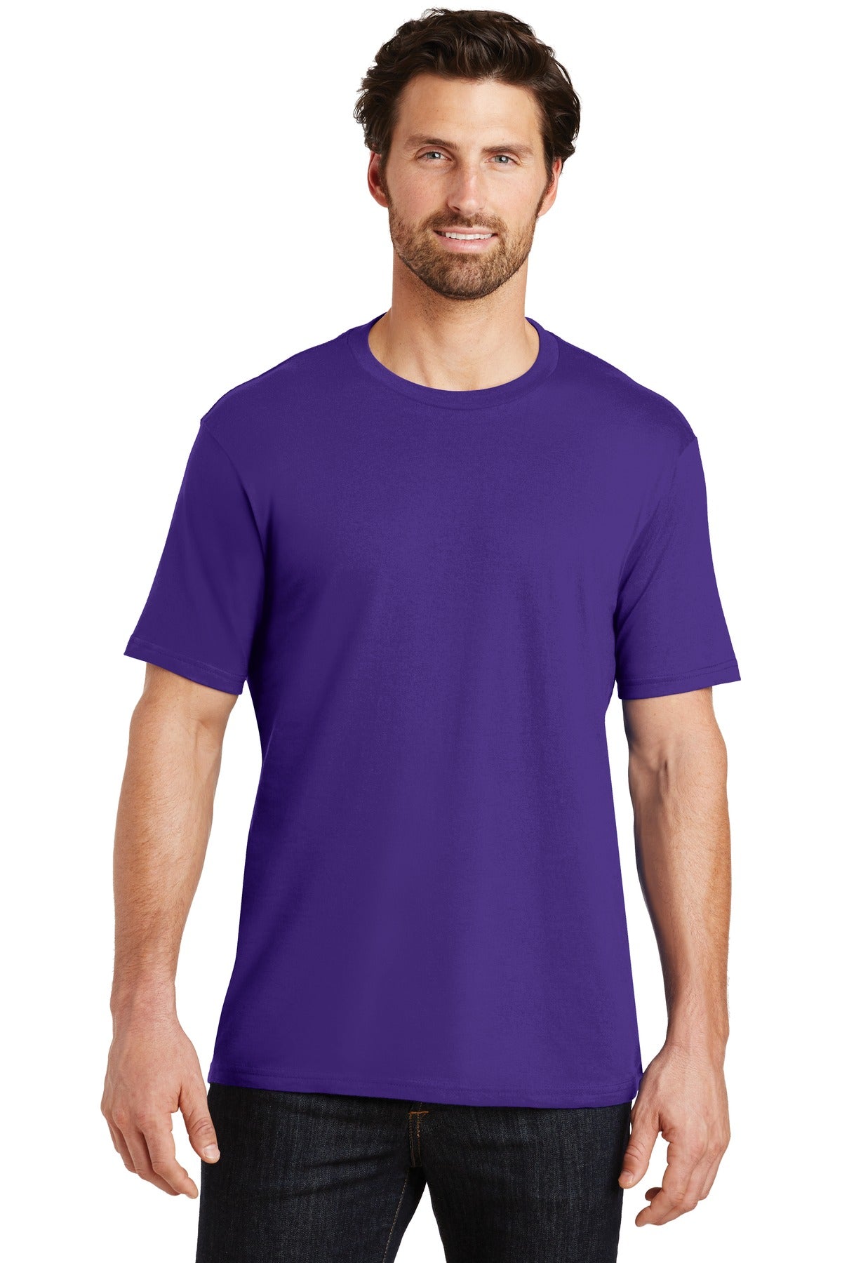 District® Perfect Weight®Tee. DT104 [Purple] - DFW Impression