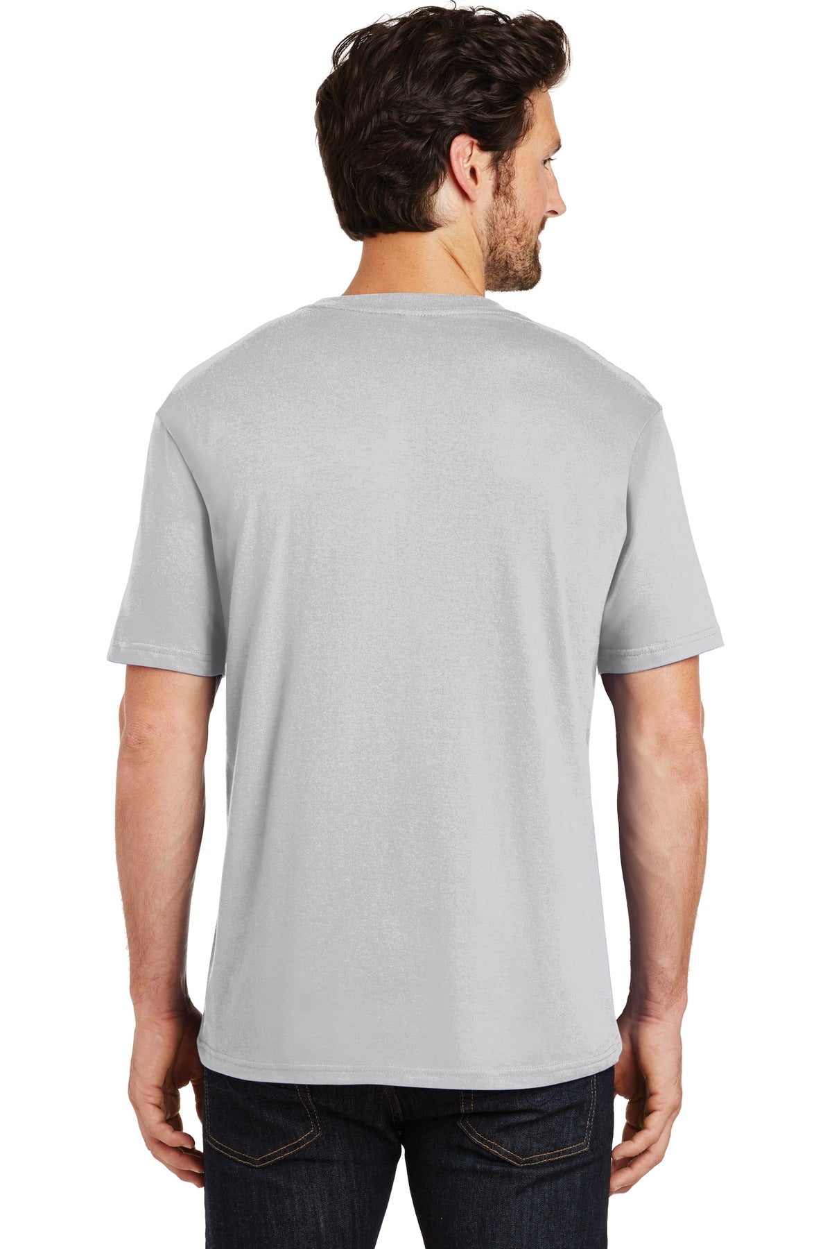 District® Perfect Weight®Tee. DT104 [Silver] - DFW Impression