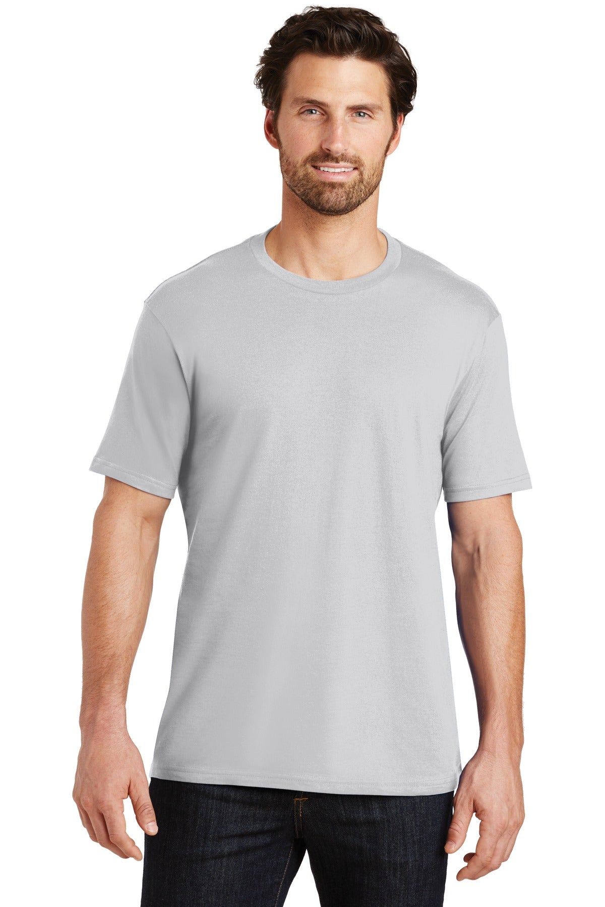 District® Perfect Weight®Tee. DT104 [Silver] - DFW Impression