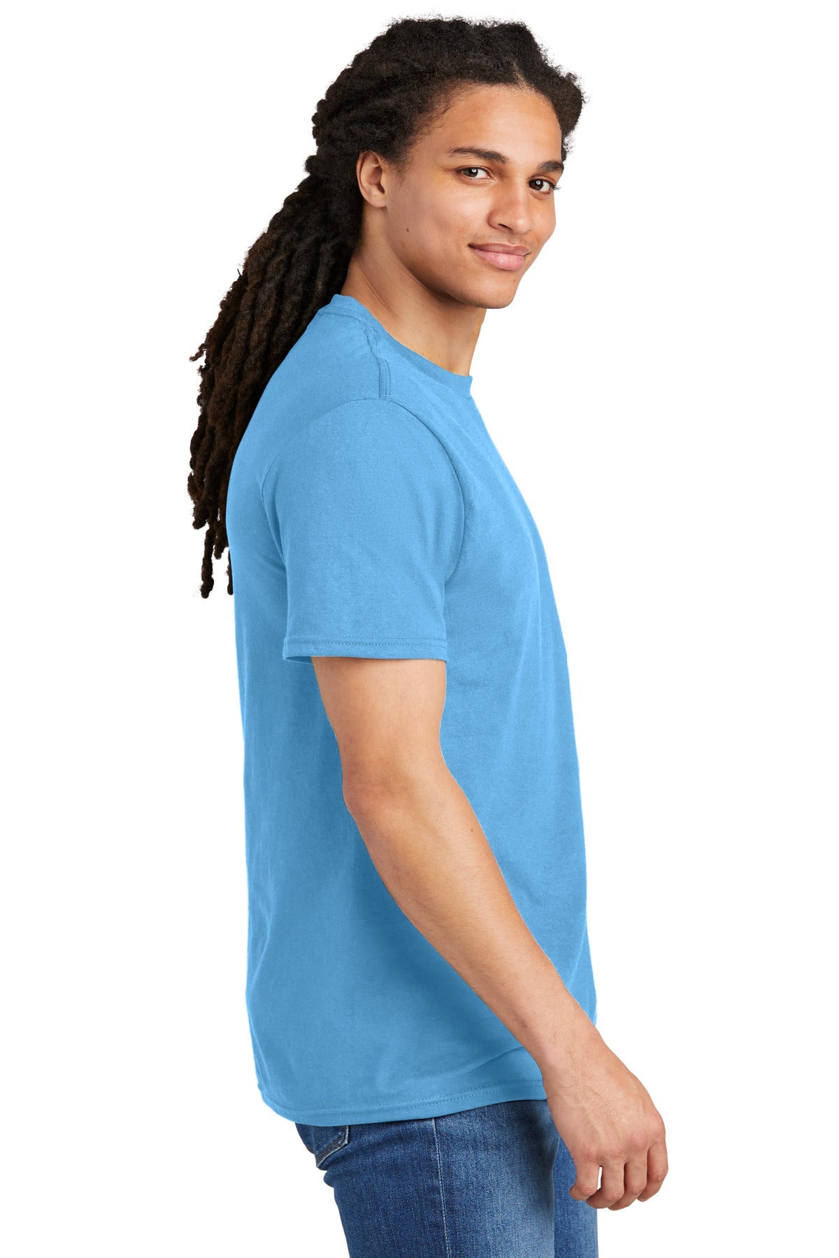 District® The Concert Tee® DT5000 [Aquatic Blue] - DFW Impression