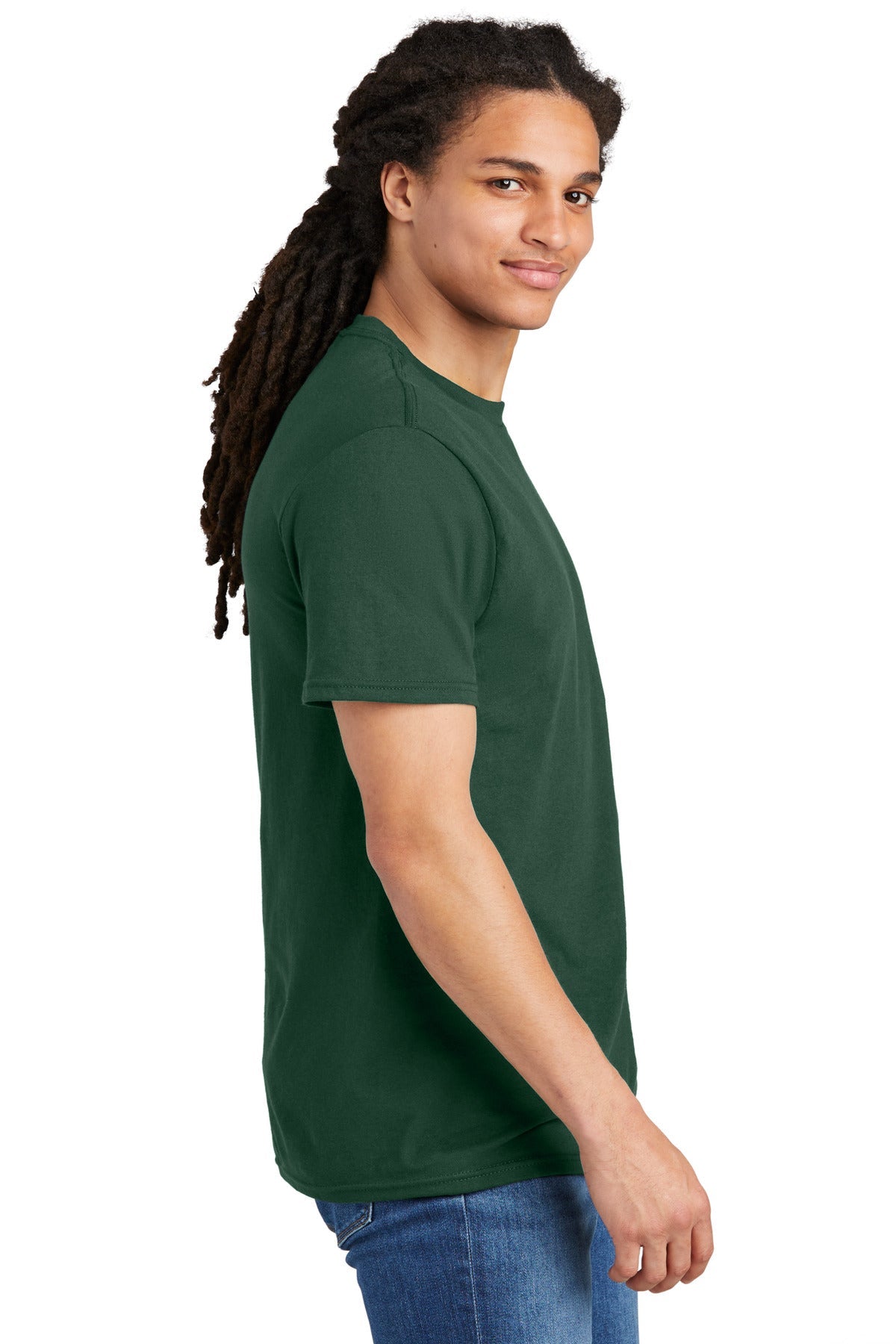 District® The Concert Tee® DT5000 [Forest Green] - DFW Impression