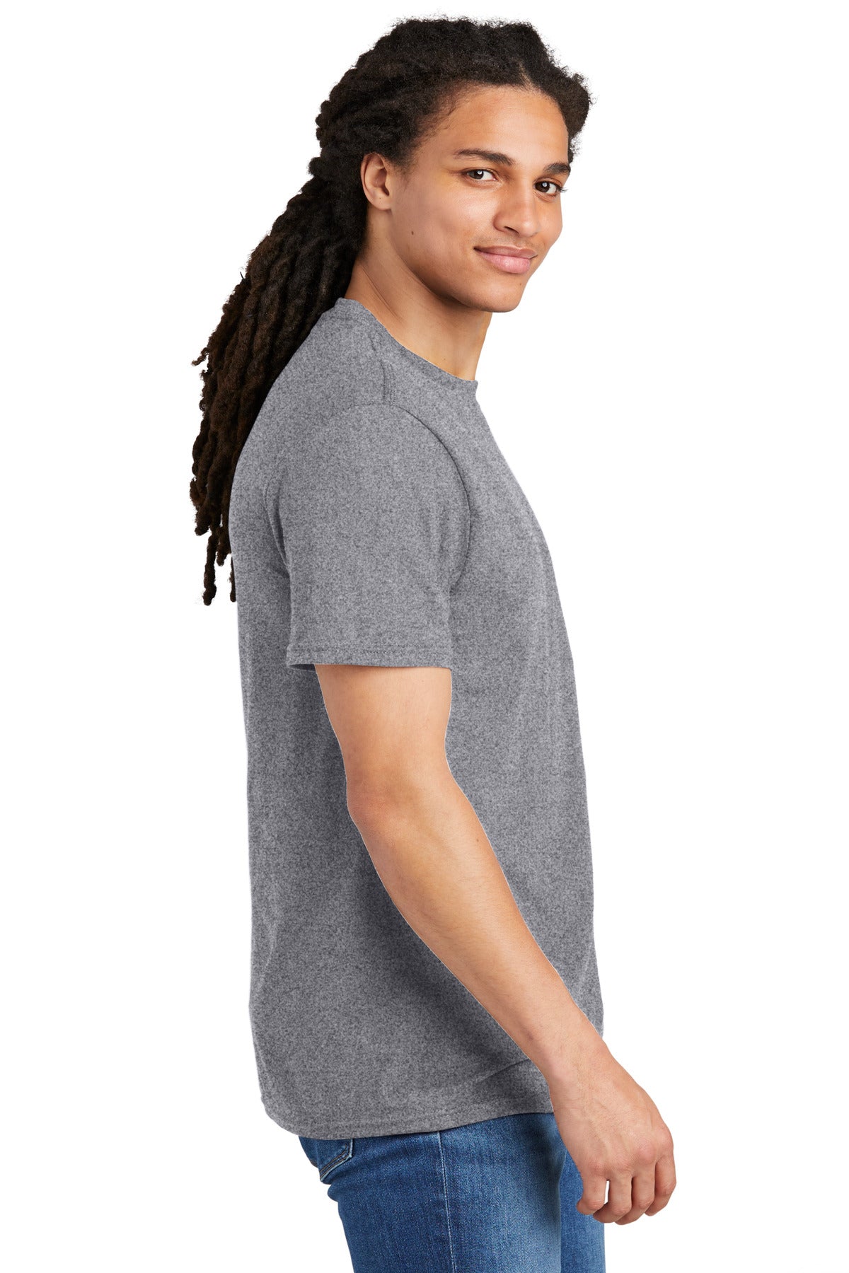 District® The Concert Tee® DT5000 [Heather Grey] - DFW Impression