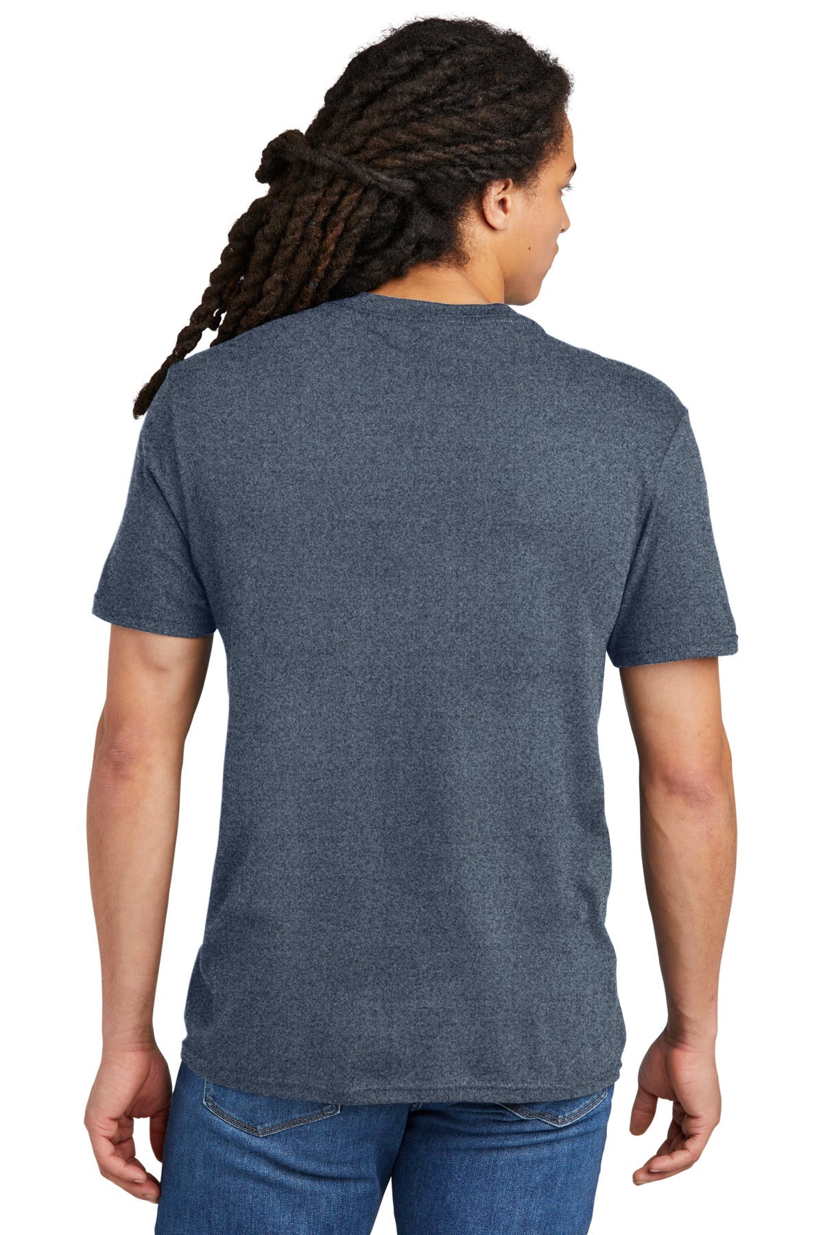 District® The Concert Tee® DT5000 [Heathered Navy] - DFW Impression