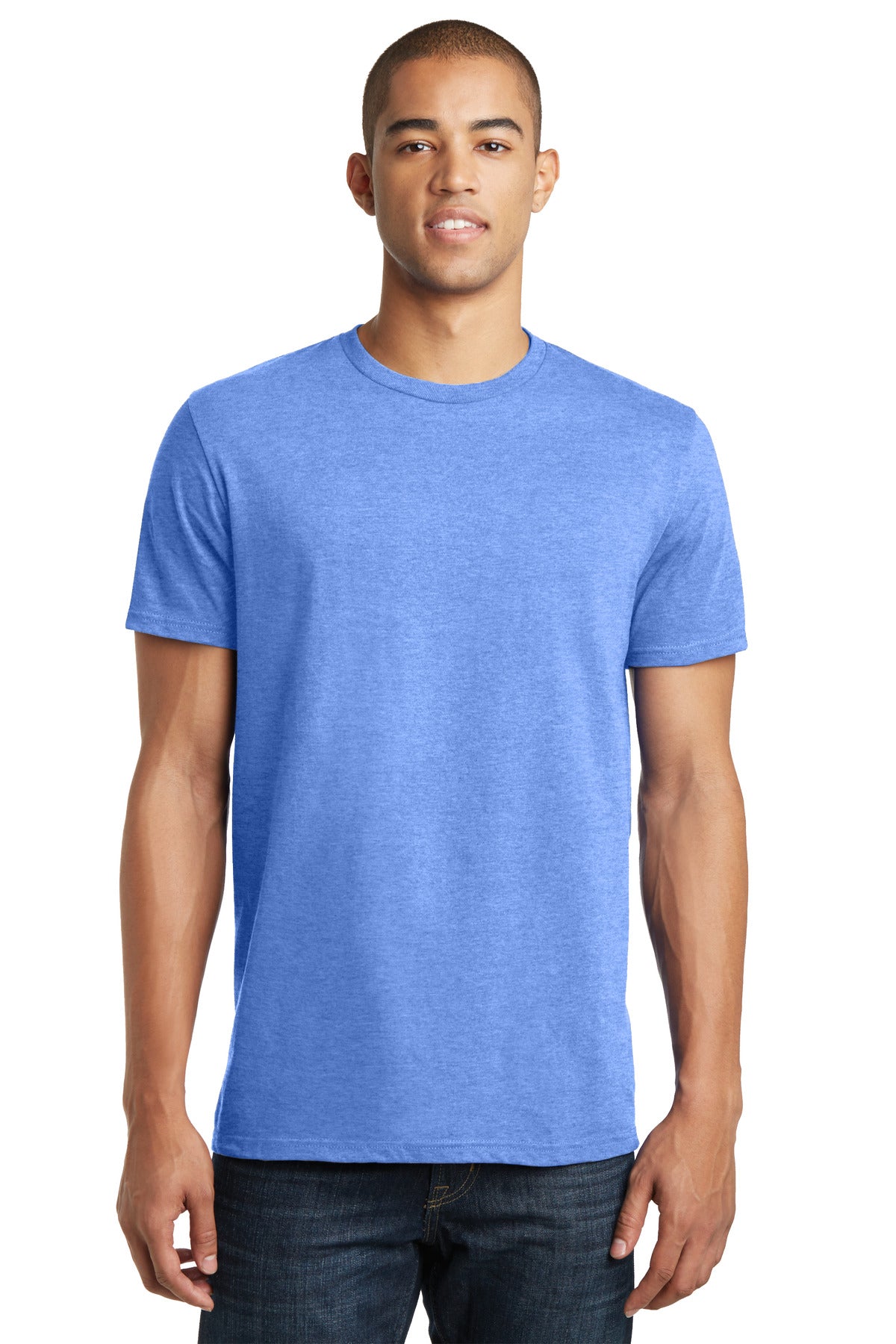 District® The Concert Tee® DT5000 [Heathered Royal] - DFW Impression