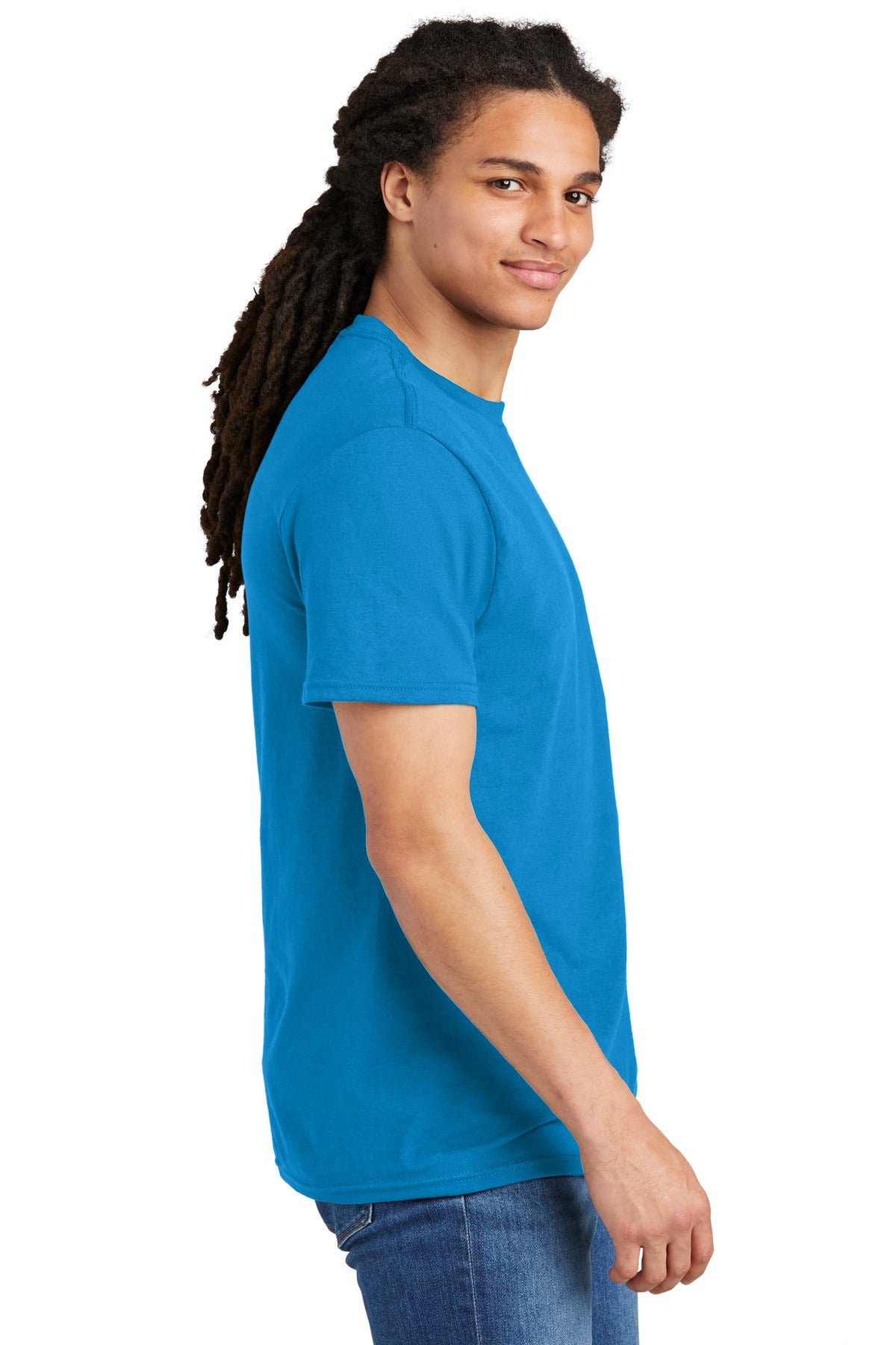 District® The Concert Tee® DT5000 [Neon Blue] - DFW Impression