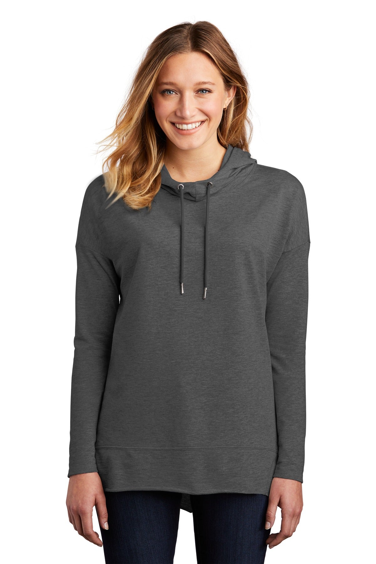 District ® Women's Featherweight French Terry ™ Hoodie DT671 - DFW Impression