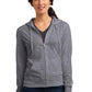 District® Women's Fitted Jersey Full-Zip Hoodie. DT2100 - DFW Impression