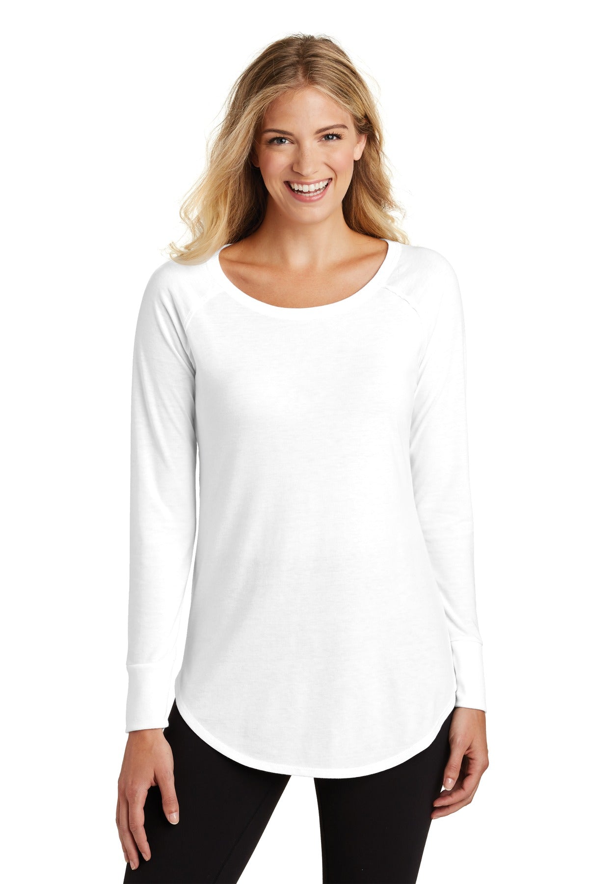 District ® Women's Perfect Tri ® Long Sleeve Tunic Tee. DT132L - DFW Impression