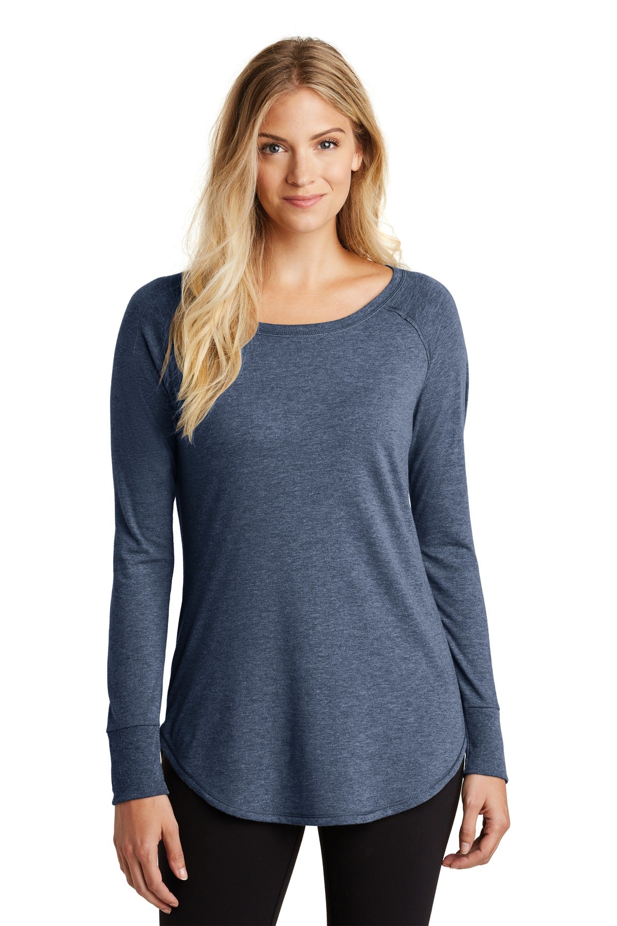 District ® Women's Perfect Tri ® Long Sleeve Tunic Tee. DT132L - DFW Impression