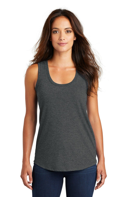 District ® Women's Perfect Tri® Racerback Tank. DM138L [Black Frost] - DFW Impression