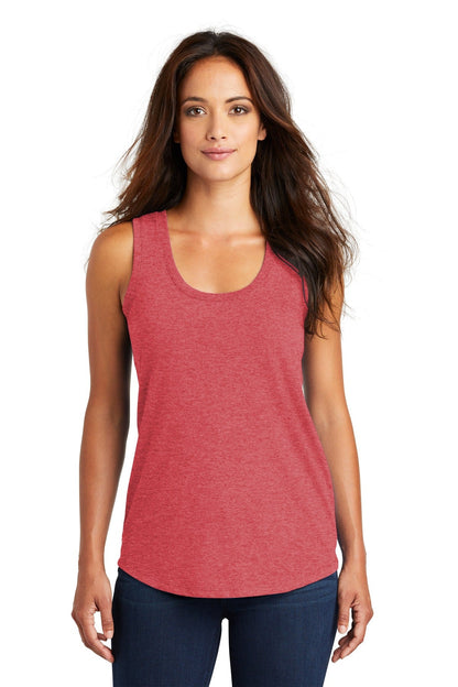 District ® Women's Perfect Tri® Racerback Tank. DM138L [Red Frost] - DFW Impression