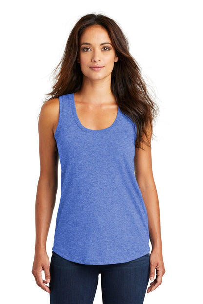 District ® Women's Perfect Tri® Racerback Tank. DM138L [Royal Frost] - DFW Impression