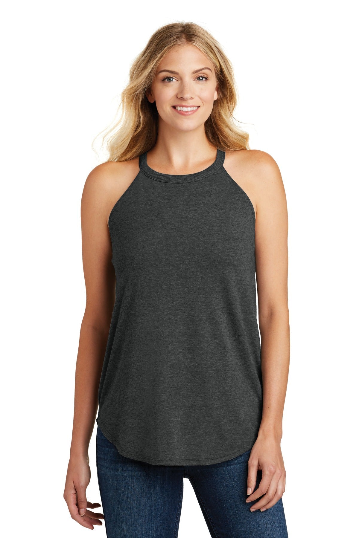 District ® Women's Perfect Tri ® Rocker Tank. DT137L - DFW Impression