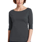 District® Women's Perfect Weight® 3/4-Sleeve Tee. DM107L - DFW Impression