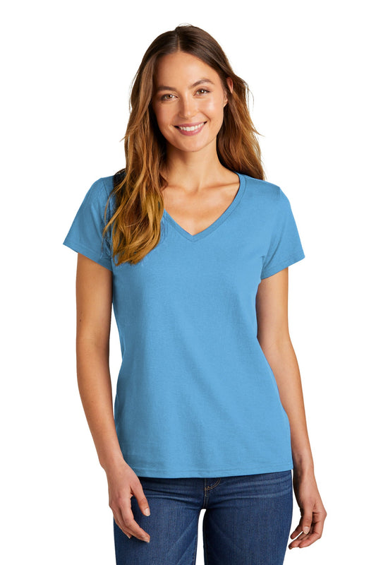 District® Women's The Concert Tee® V-Neck DT5002 - DFW Impression