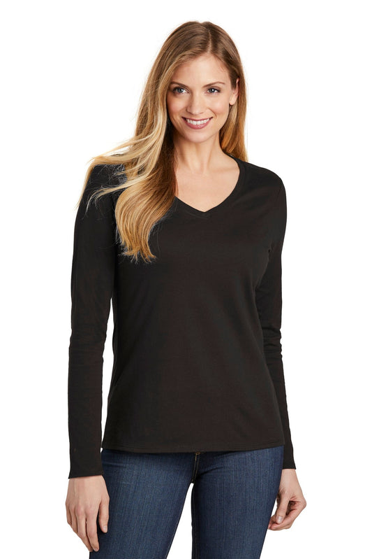 District ® Women's Very Important Tee ® Long Sleeve V-Neck. DT6201 - DFW Impression