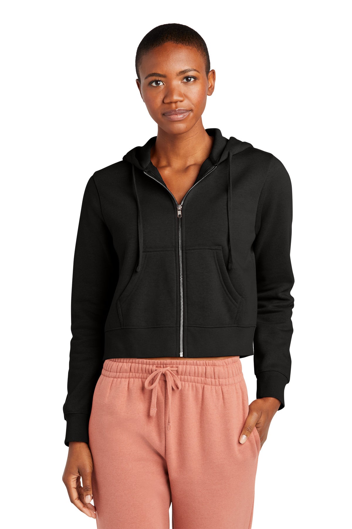 District® Women's V.I.T.™ Fleece Full-Zip Hoodie DT6103 - DFW Impression