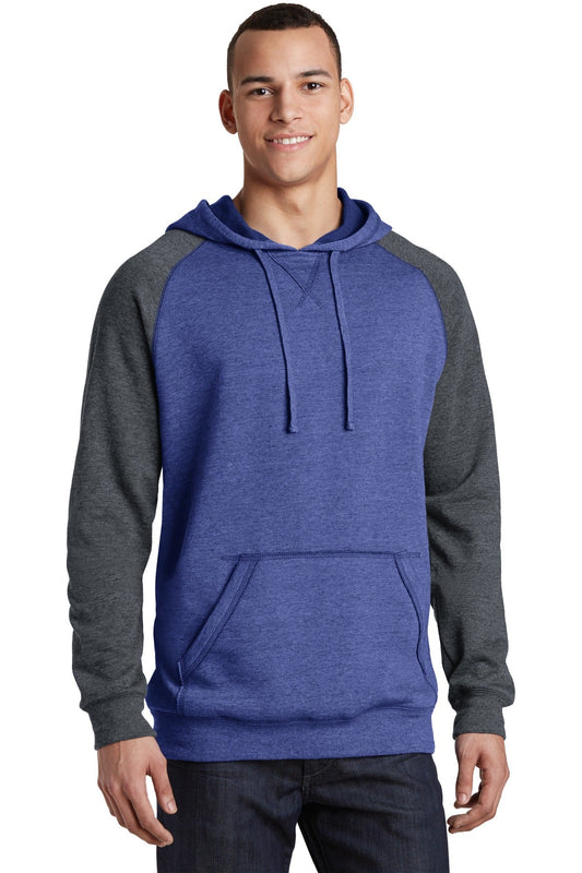 District® Young Mens Lightweight Fleece Raglan Hoodie. DT196 - DFW Impression