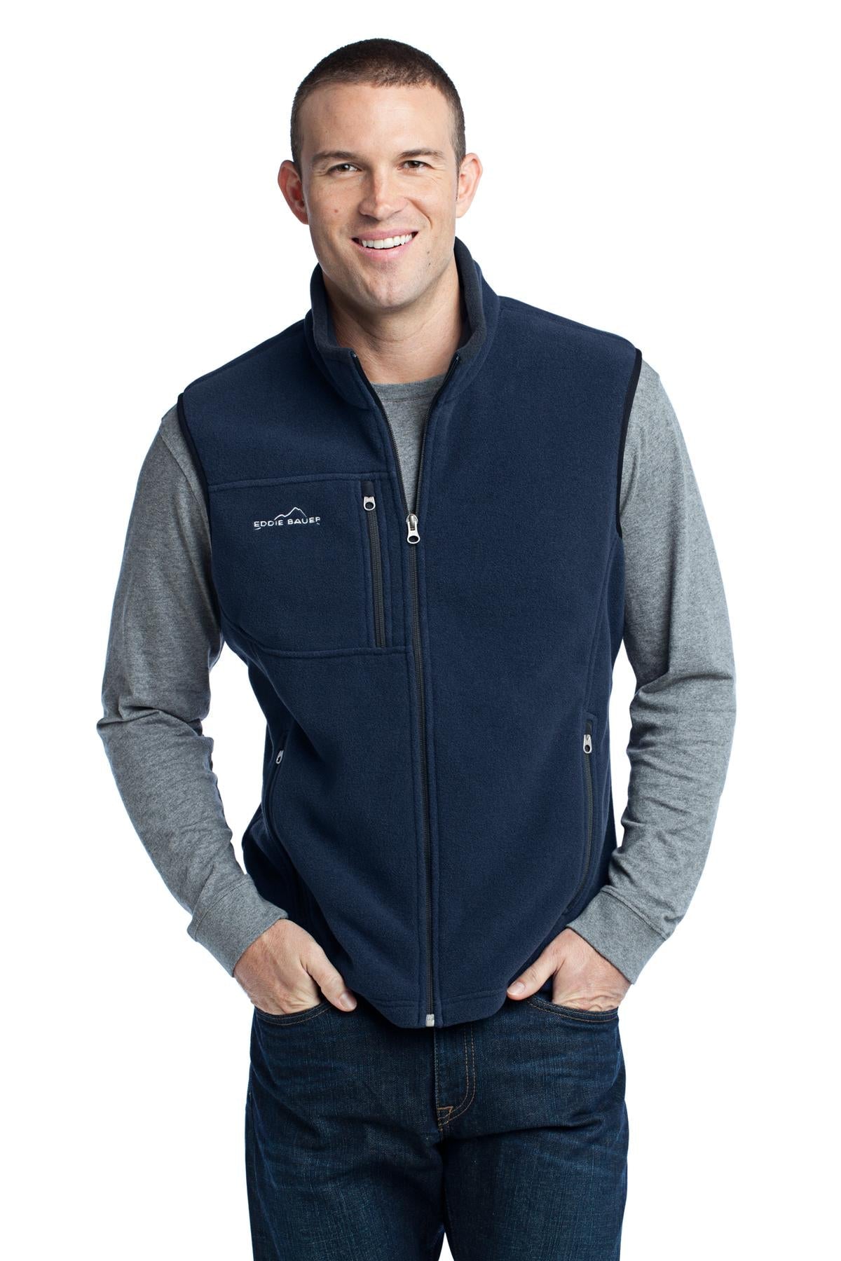 Eddie Bauer® - Fleece Vest. EB204 - DFW Impression