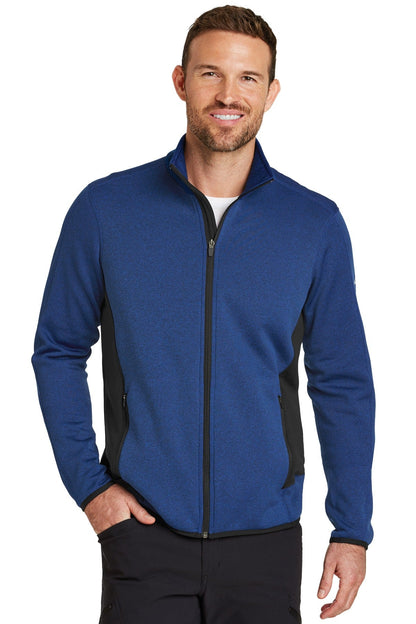 Eddie Bauer® Full-Zip Heather Stretch Fleece Jacket. EB238 - DFW Impression