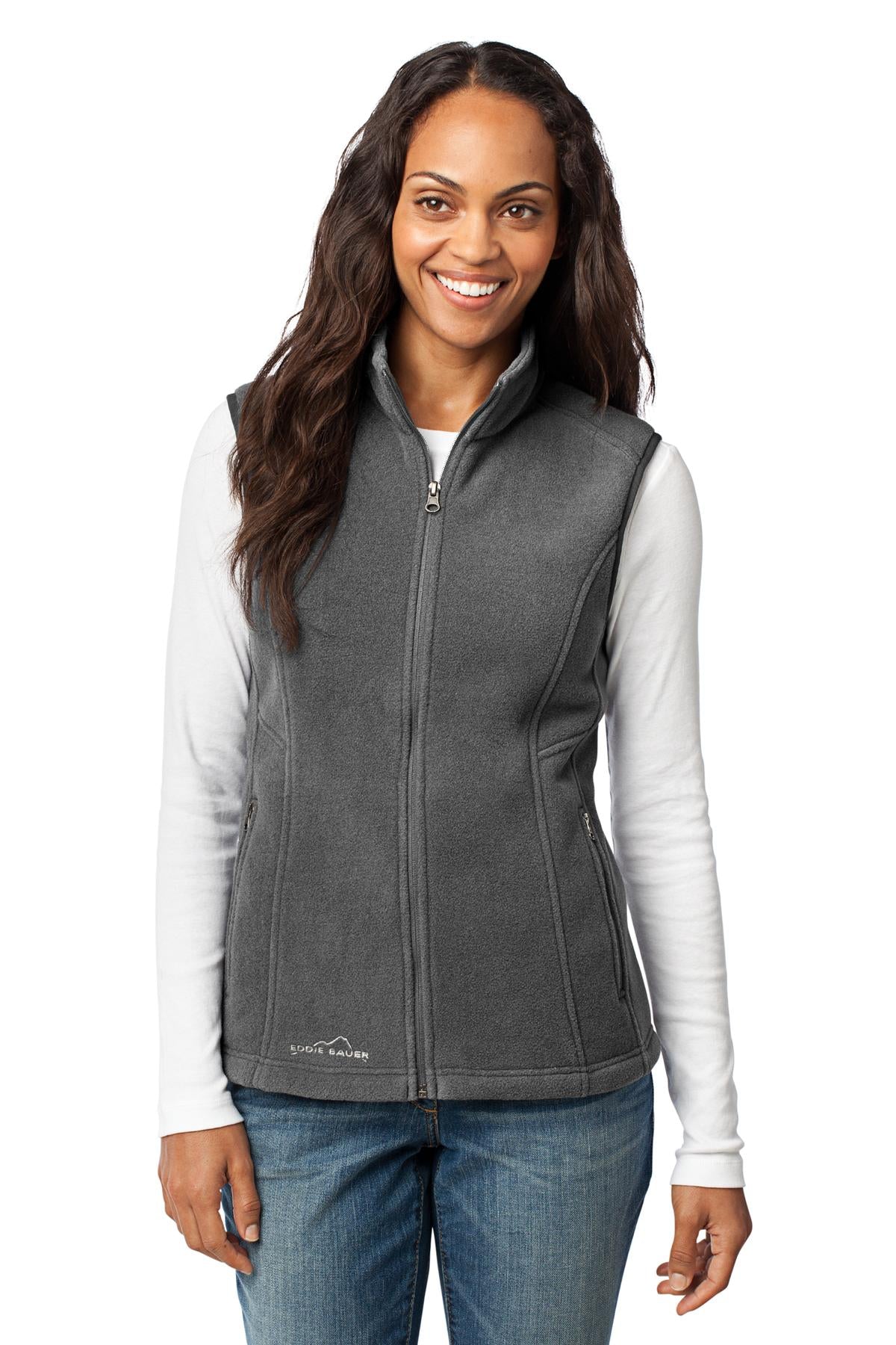 Eddie Bauer® - Ladies Fleece Vest. EB205 - DFW Impression