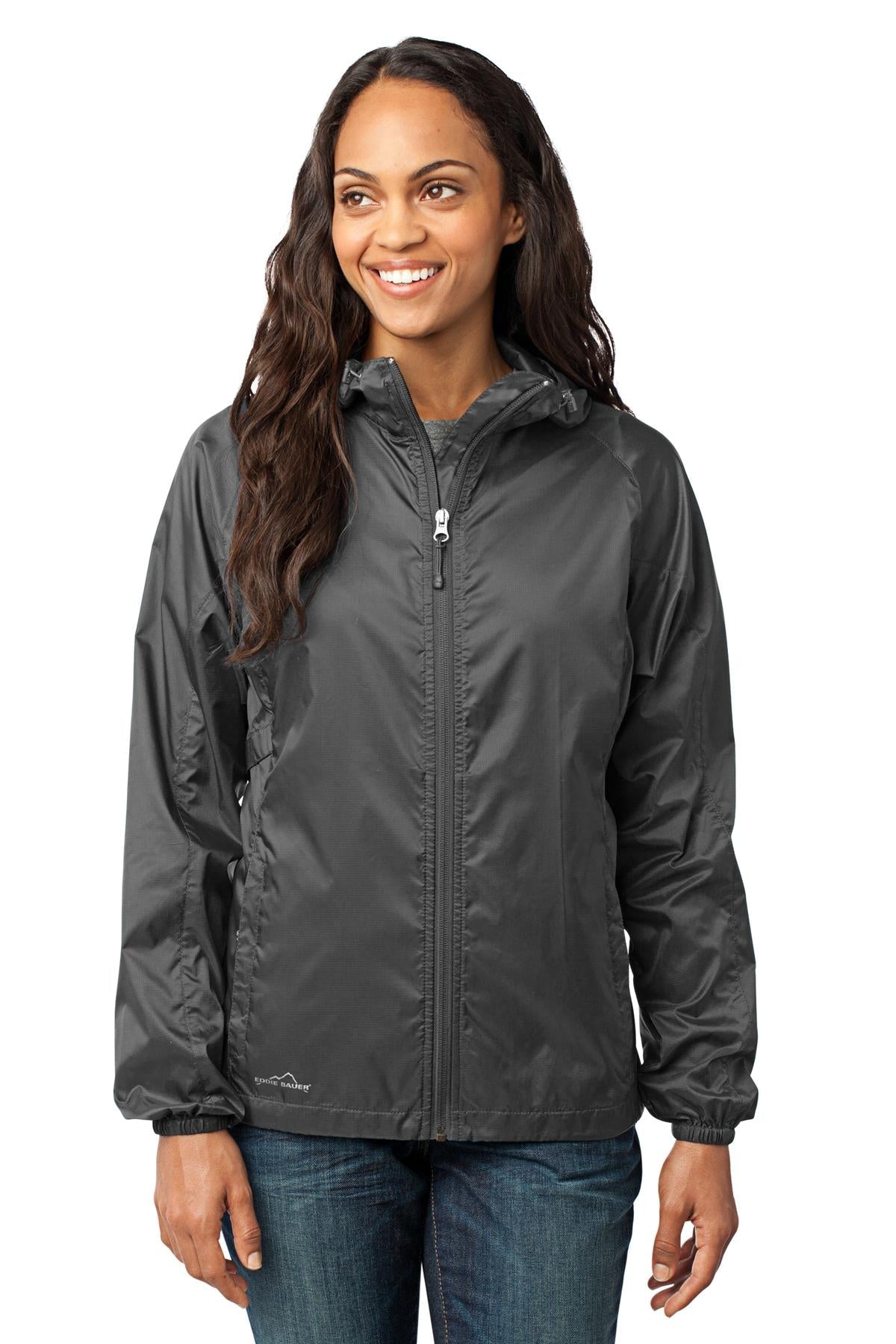 Eddie Bauer® - Ladies Packable Wind Jacket. EB501 - DFW Impression