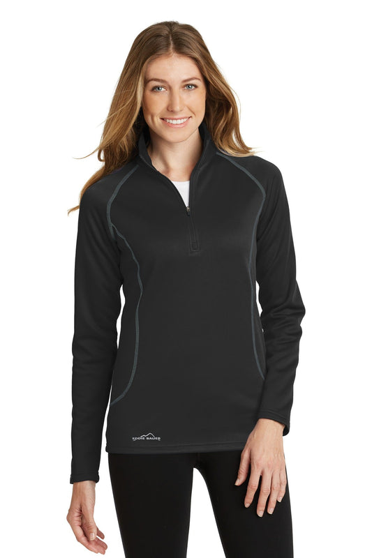 Eddie Bauer® Ladies Smooth Fleece 1/2-Zip. EB237 - DFW Impression