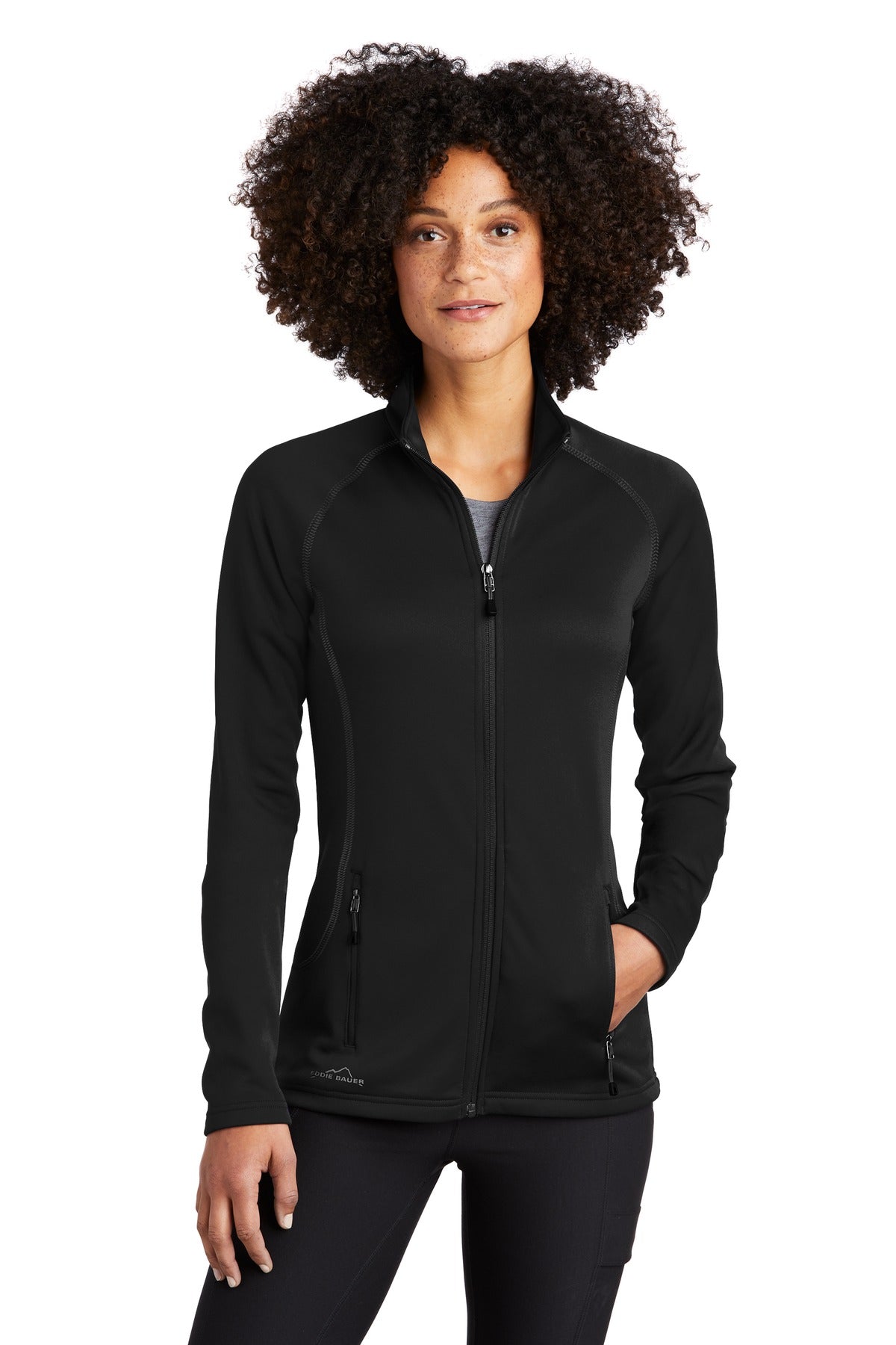 Eddie Bauer ® Ladies Smooth Fleece Full-Zip. EB247 - DFW Impression