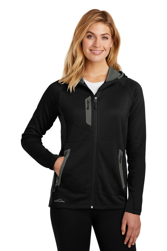 Eddie Bauer ® Ladies Sport Hooded Full-Zip Fleece Jacket. EB245 - DFW Impression