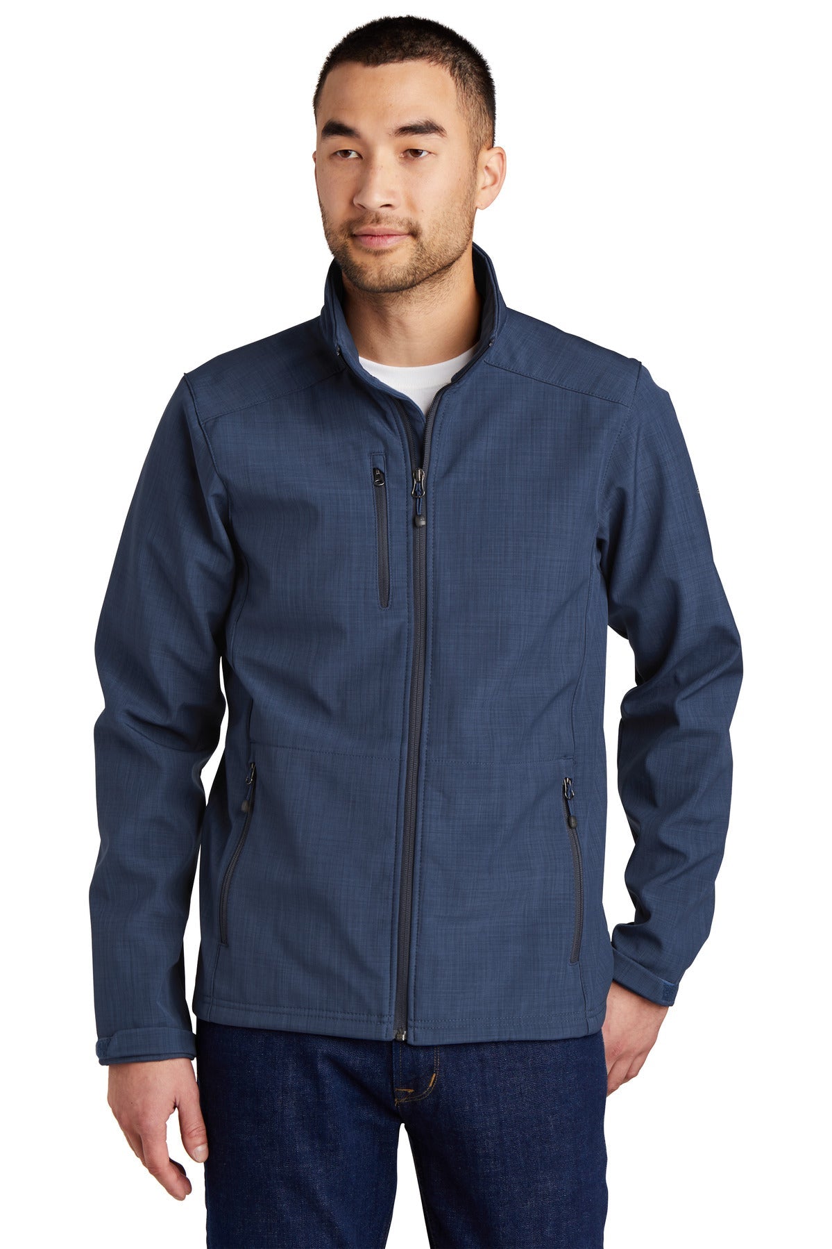 Eddie Bauer® Shaded Crosshatch Soft Shell Jacket. EB532 - DFW Impression