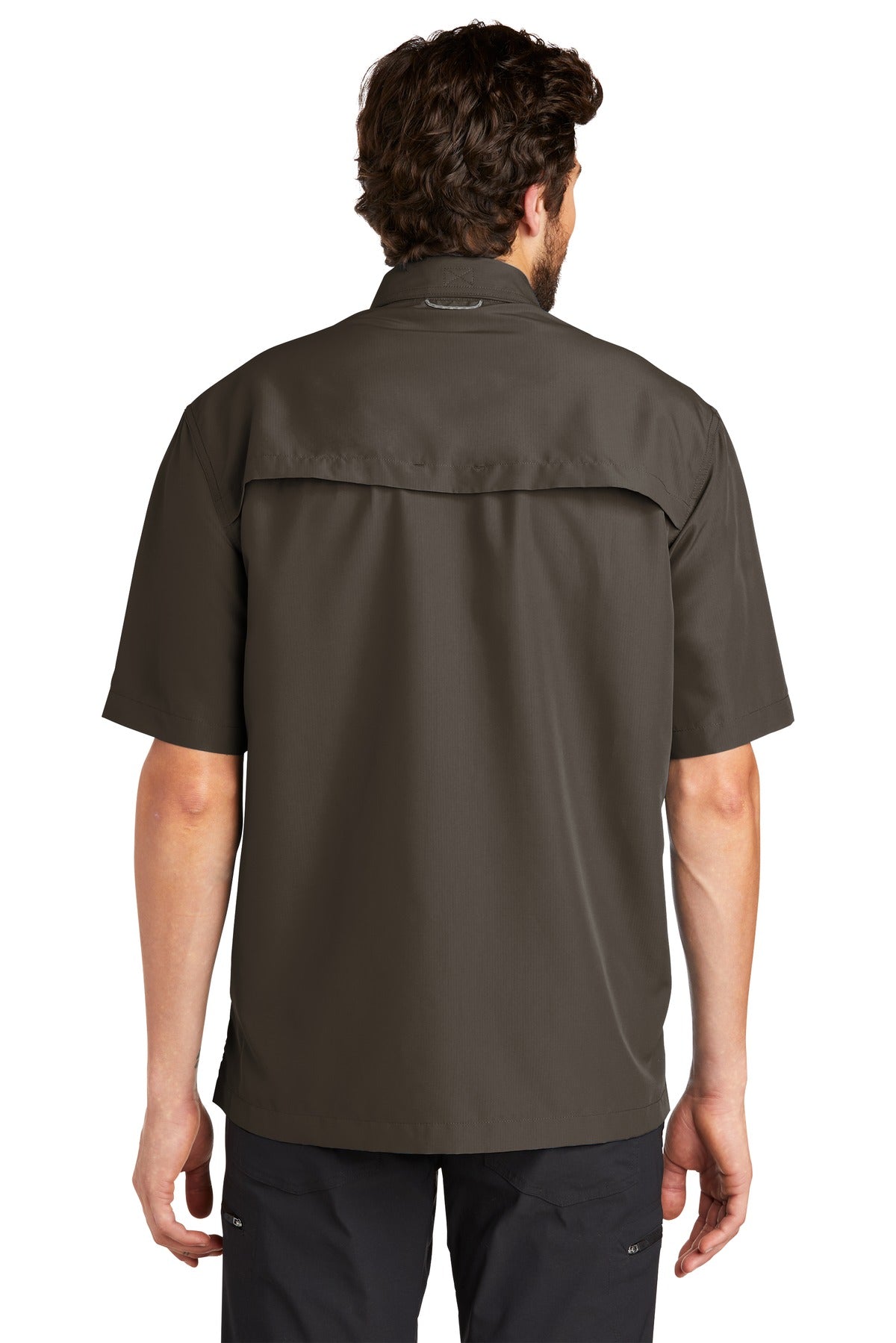 Eddie Bauer® - Short Sleeve Performance Fishing Shirt. EB602 - DFW Impression