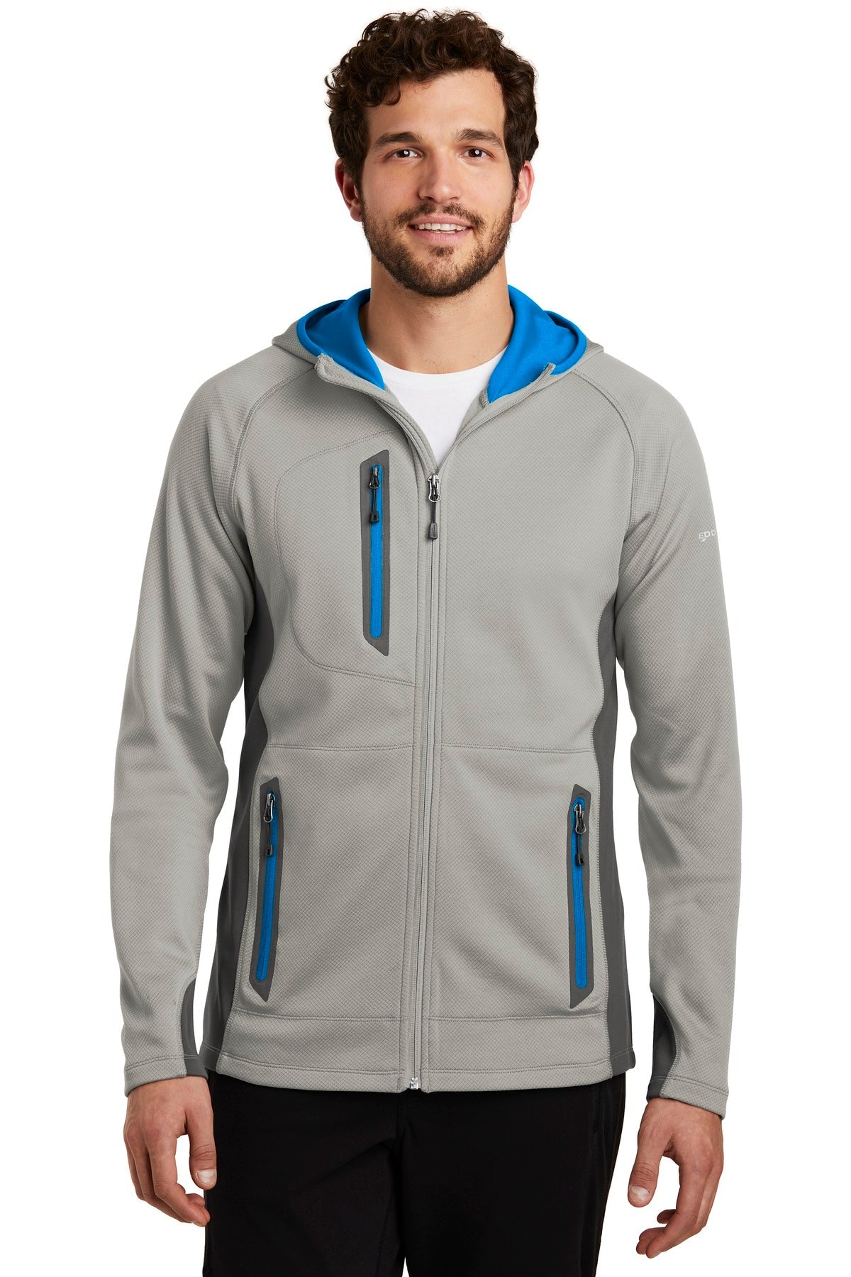 Eddie Bauer ® Sport Hooded Full-Zip Fleece Jacket. EB244 - DFW Impression