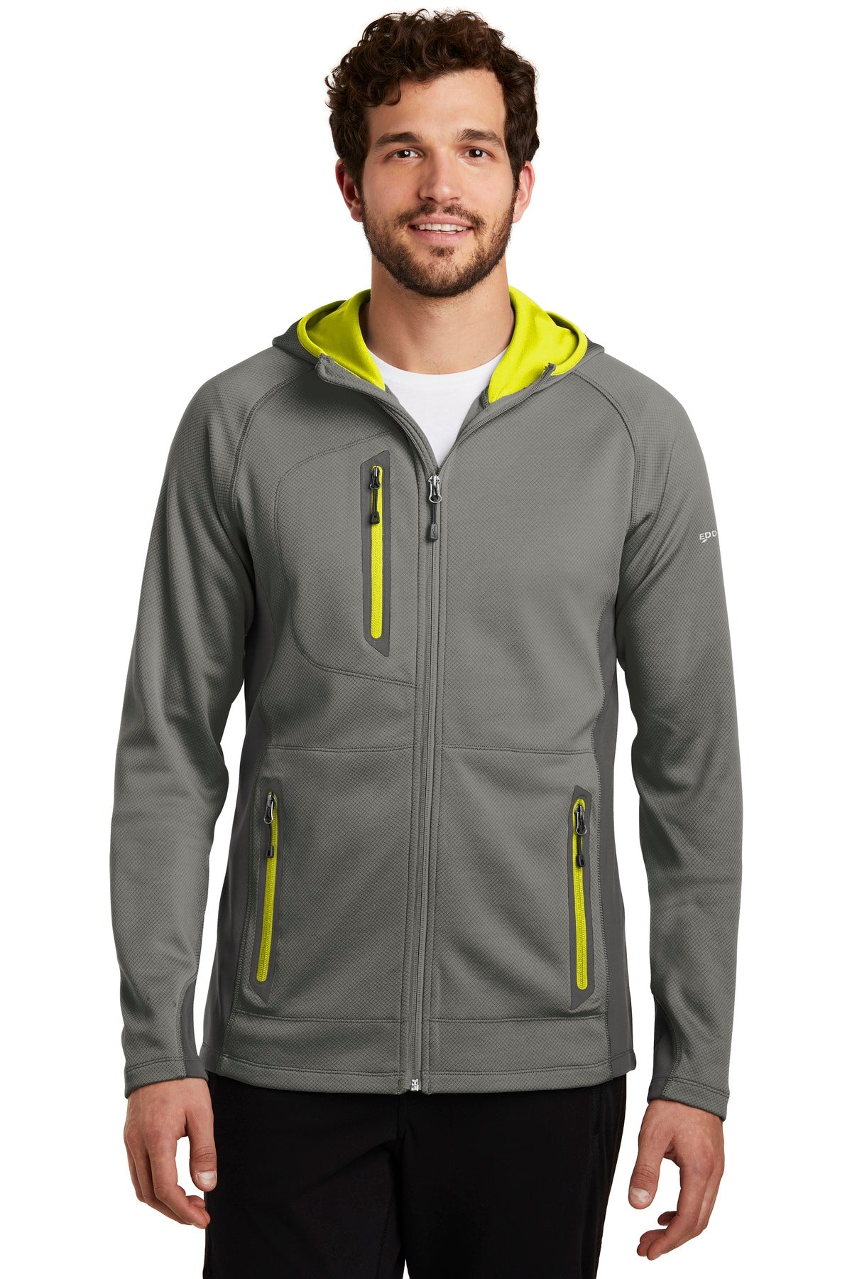 Eddie Bauer ® Sport Hooded Full-Zip Fleece Jacket. EB244 - DFW Impression