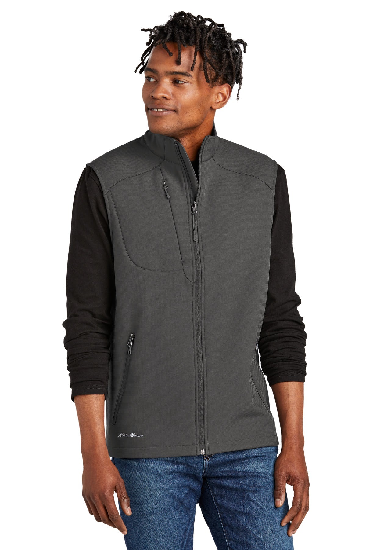 Eddie Bauer® Stretch Soft Shell Vest EB546 - DFW Impression