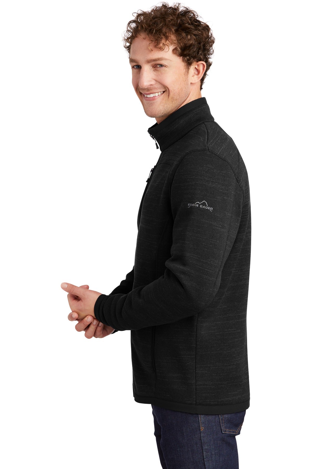 Eddie Bauer ® Sweater Fleece Full-Zip. EB250 - DFW Impression