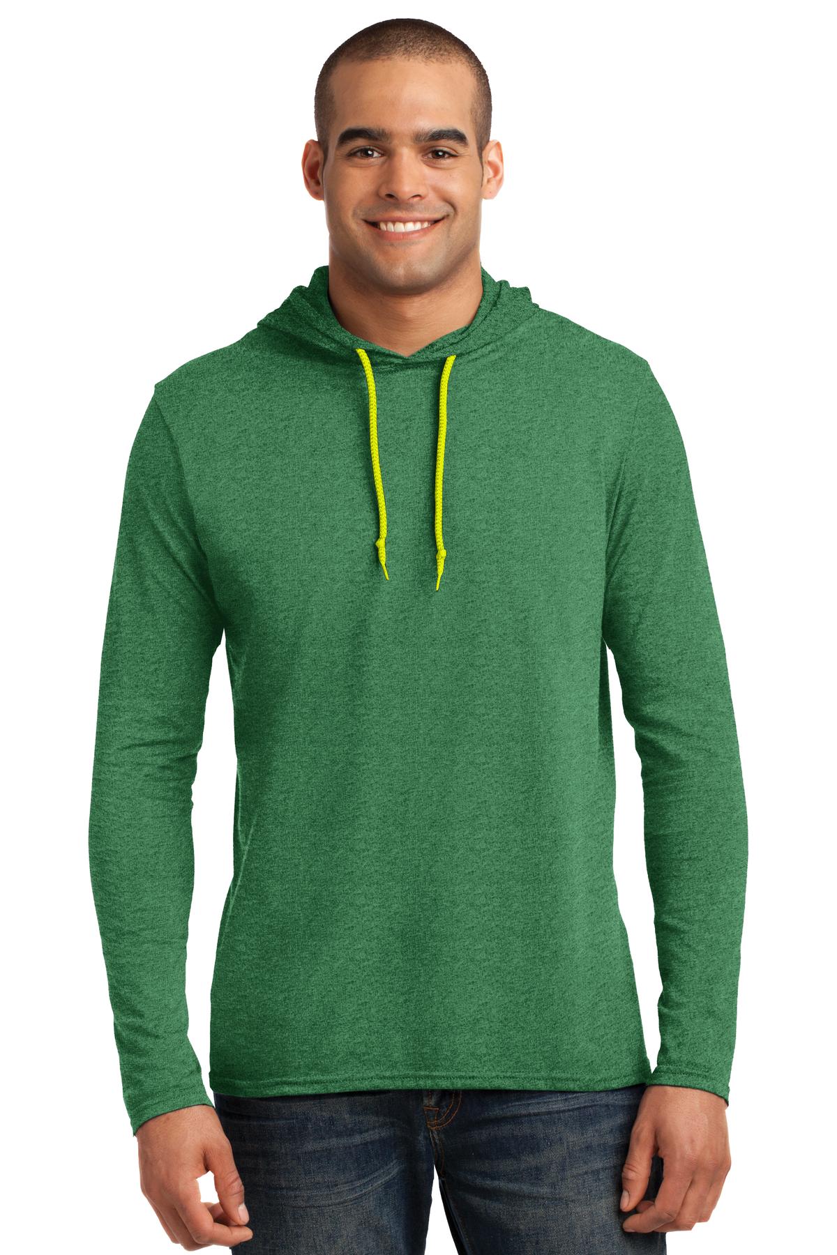 Gildan® 100% Ring Spun Cotton Long Sleeve Hooded T-Shirt. 987 - DFW Impression