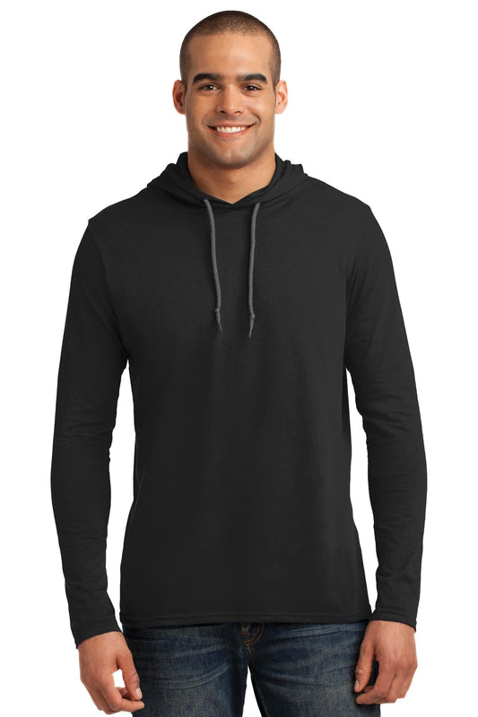 Gildan® 100% Ring Spun Cotton Long Sleeve Hooded T-Shirt. 987 - DFW Impression