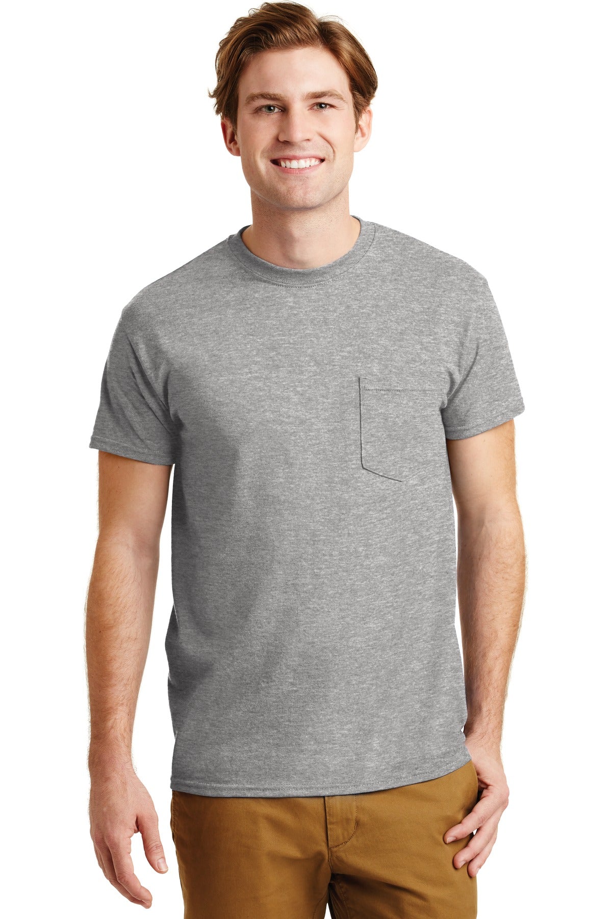 Gildan® - DryBlend® 50 Cotton/50 Poly Pocket T-Shirt. 8300 - DFW Impression