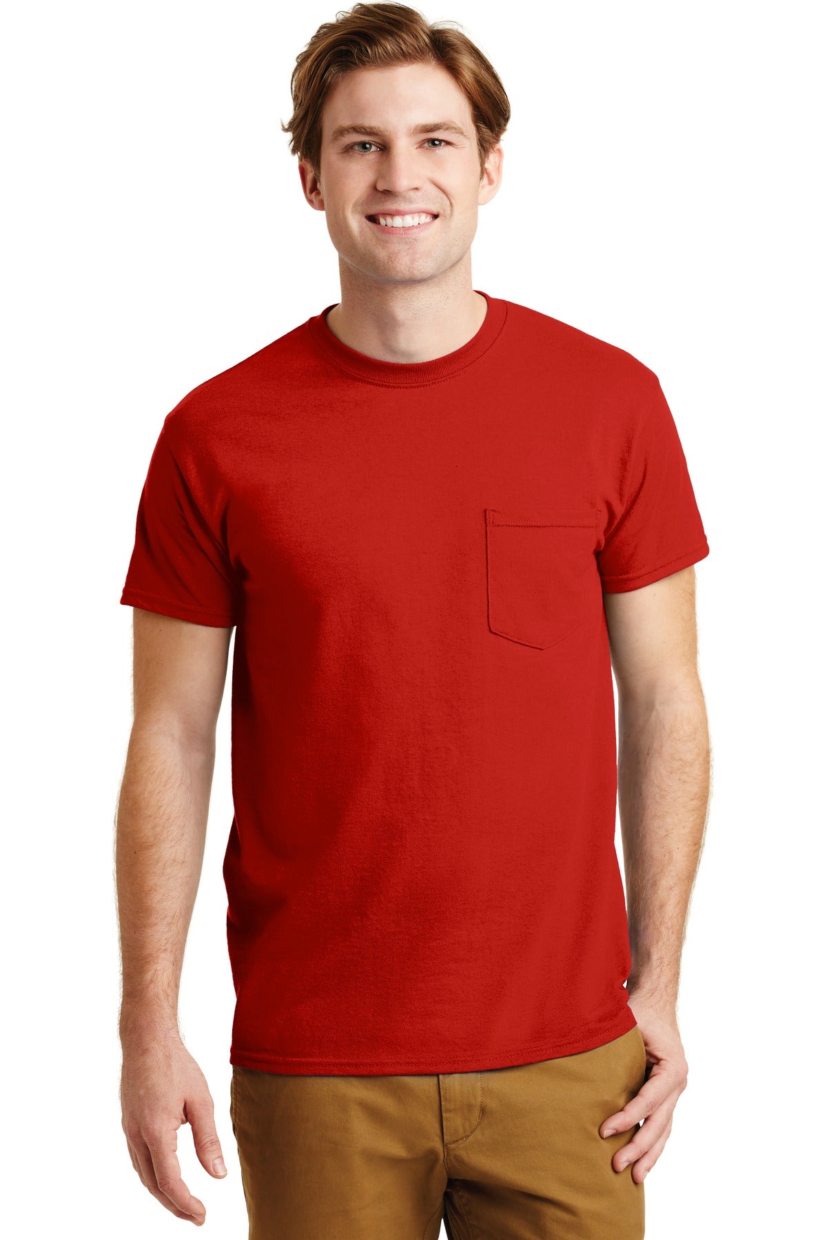 Gildan® - DryBlend® 50 Cotton/50 Poly Pocket T-Shirt. 8300 - DFW Impression